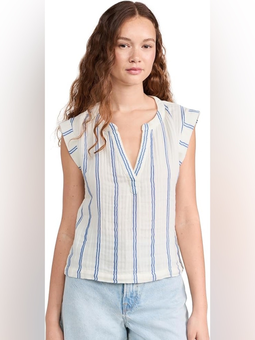 Faherty Dream Cotton Guaze Dylan Top